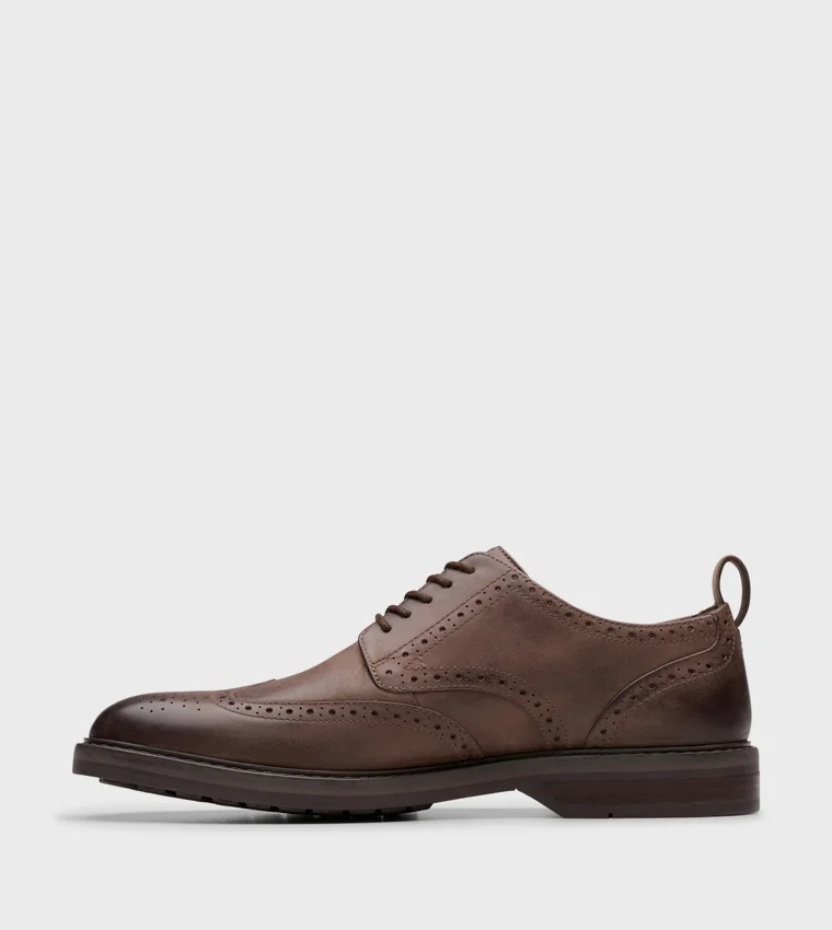 كلاركس Aldwin Limit Brown Leather
